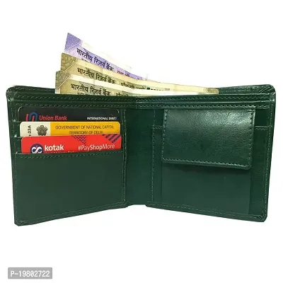 Blissburry? Banker's Men's Wallet | Purse for Men (Green)-thumb3
