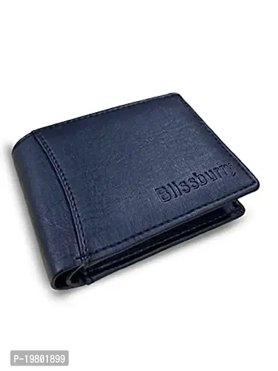 Blissburry Black Leather Men's Leather Wallet-thumb0