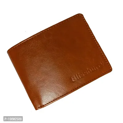 Blissburry? Banker's Men's Wallet | Purse for Men (Tan)