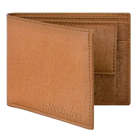 Blissburry Leather Wallet for Men| Bi-Fold Flip Slim Purse for Men's