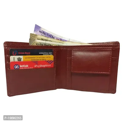 Blissburry? Banker's Men's Wallet | Purse for Men (Brown)-thumb4
