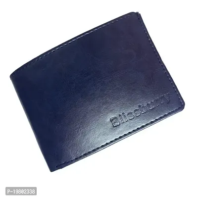 Blissburry? Banker's Men's Wallet | Purse for Men (Blue)