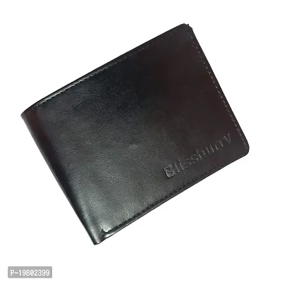 Blissburry? Banker's Men's Wallet | Purse for Men (Black)-thumb4