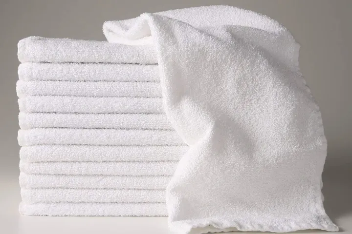 JVIN FAB Durable Soft Hotel Style Towel (White)