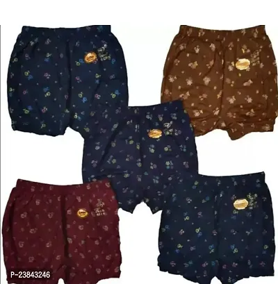 Stylish Multicoloured Cotton Printed Baby Boys Sleepwear Pack Of 5