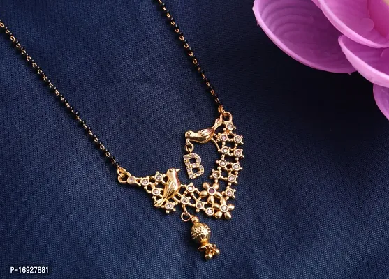 Stylish Copper Alloy   Mangalsutra For Women