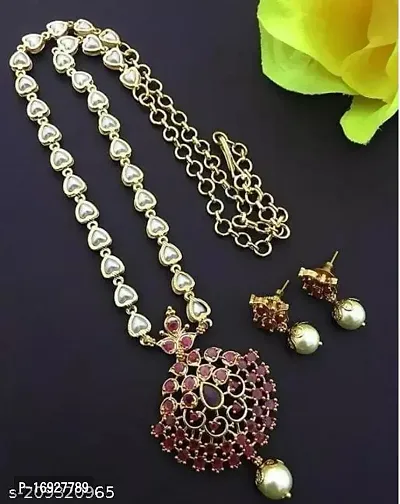 Stylish Copper Alloy Jewellery Sets For Women-thumb0