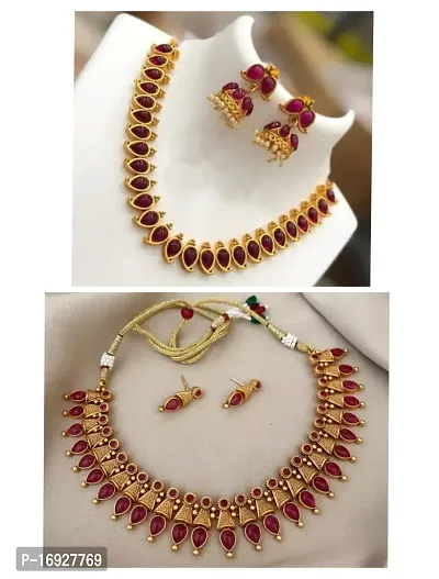 Stylish Copper Alloy Jewellery Sets Combo For Women