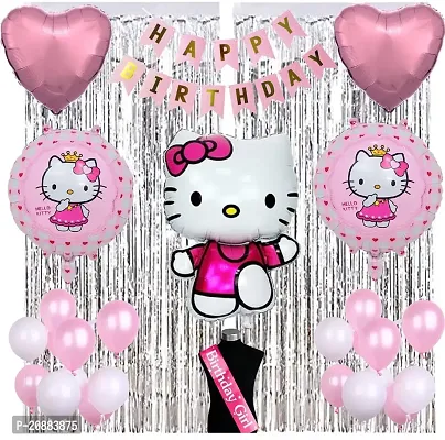 PARTY GALORE Hello Kitty  birthday decoration  for girls