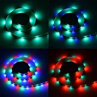 STAR SUNLITE DC5V 6W 1M 60 LEDs RGB Strip Light with Remote Control USB Powered Operated Brightness Adjustable Dimmable 16 Colors Multi-Colored Changing Flash/Strobe/Fade/Smooth 4 Lighting Modes-thumb2