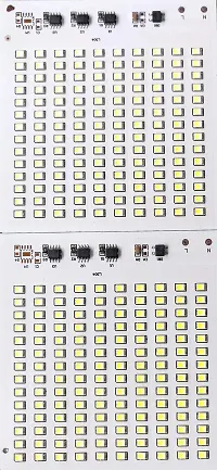 STAR SUNLITE - 210 SMD LED 100 Watt Aluminium Plate Base Board for Flood Light, White - Pack of 2-thumb1