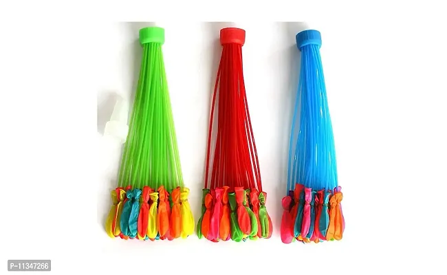 JINIE Holi Water Balloon, 111 pcs,Multicolour,rubber material-thumb0