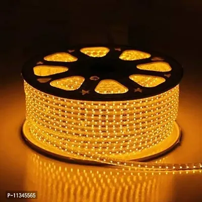 STAR SUNLITE LED Strip Rope Light,Water Proof,Decorative led Light with Adapter. (Warmwhite(Yellow), 5 Meter)