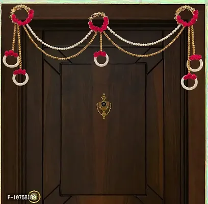 Buyent ? Fancy bandarwal for Home Door toran for Door Flower Traditional bandarwal for Door for Pooja Room, Home Decor, Diwali, Navratri Decoration