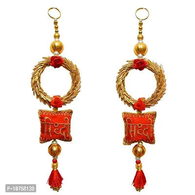 Buyent ? shubh labh hanging toran shubh labh door hanging unique designer bandarwal for Pooja Room, Home Decor, Diwali, Navratri Decoration-thumb2