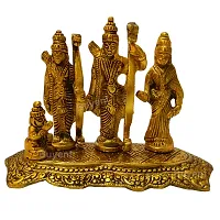 Buyent ? Brass ram darbar murti for Home ram darbar Statue for mandir Shree ram darbar murti Show Pieces for Office Table , mandir , Home Decor Living Room Living Room Show Pieces for Gift-thumb1