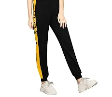 Elite Yellow Polyester Printed Tracksuit For Women-thumb1