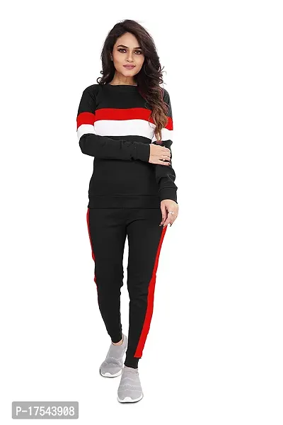 Striped Women Track Suit