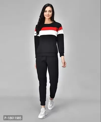 Classic Solid Track Suit for Women-thumb0