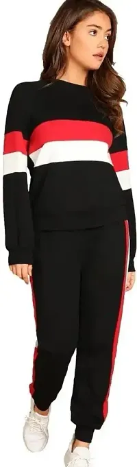 Classic Solid Track Suit for Women-thumb2