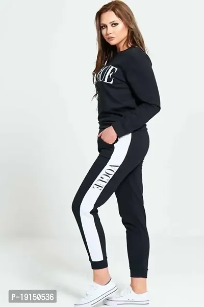 Classic Solid Track Suit for Women-thumb3