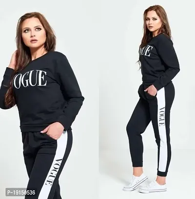 Classic Solid Track Suit for Women-thumb4
