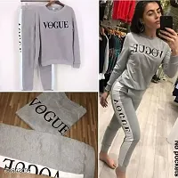 Classic Solid Track Suit for Women-thumb1
