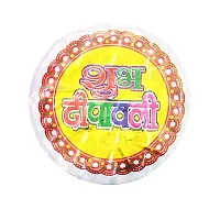 Indian Art & Crafts Subh deepawali and Ridhi Sidhi Wall Door Sticker Set of 20 Piece puja Diwali Home and Office Entrance Decoration Hindu Pooja mandir Temple Decoration subhlabh Stickers Home d?cor-thumb2