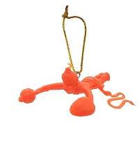 Indian Art & Crafts Flying Lord Hanuman Hanging Car Idol (Multicolor - Set of 1)-thumb1