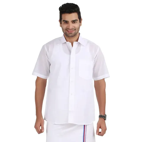 PRAKASAM Men's Regular Fit Shirt