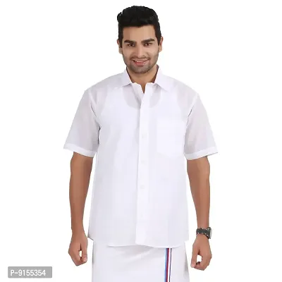 PRAKASAM COTTON Men's Regular Fit Formal Shirt-thumb2