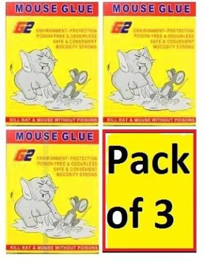 Mouse trap for big rats Mouse kill glue| Mouse kill trap PACK OF 3