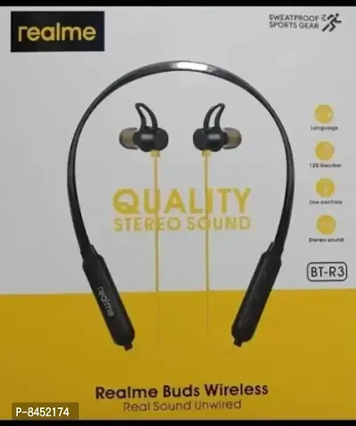 BT-R3 Wireless Bluetooth Headset Bluetooth Headset (Pack of 2) (Black, In the Ear)-thumb3