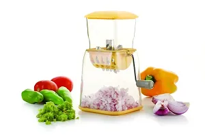 SHREVI Plastic Onion Cutter/Vegetable Chopper for Kitchen - Multi-thumb1