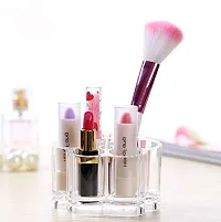 Acrylic Transparent Plastic Makeup Cosmetic Stand Storage Box Lipstick Nail Paint/Polish Holder Display Organizer-thumb1