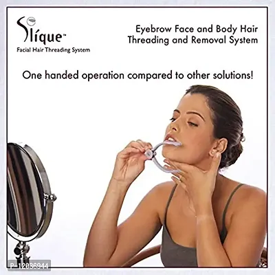 SHREVI IMPEX Deluxe Slique Eyebrow Face & Body Hair Threading Removal Tweezer System Kit-thumb2