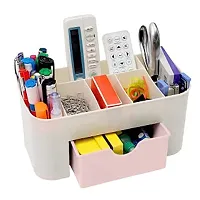 Akiba store Multipurpose Bathroom Cosmetic Storage Box Multi Functional Desktop Tidy Organizer Holder with Drawer Toiletry Makeup Organizer-thumb4