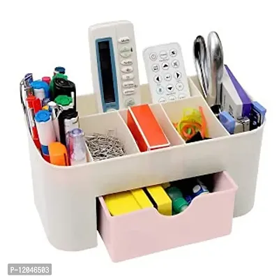 Akiba store Multipurpose Bathroom Cosmetic Storage Box Multi Functional Desktop Tidy Organizer Holder with Drawer Toiletry Makeup Organizer-thumb5