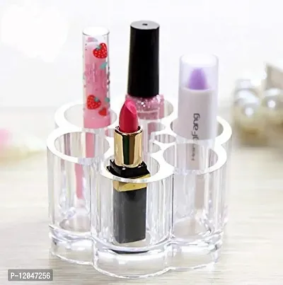 Acrylic Transparent Plastic Makeup Cosmetic Stand Storage Box Lipstick Nail Paint/Polish Holder Display Organizer-thumb3