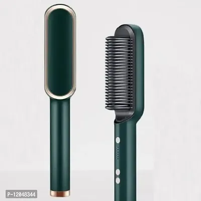 Shrevi Hair Straightener Comb for Women & Men, Hair Styler, Straightener machine Brush (multi-color)-thumb3
