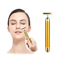 Beauty Bar Vibration Facial Massage Roller Waterproof Face Skin Care T-Shaped Anti Wrinkle Massager for Forehead Cheek Neck Clavicle Arm Leg-thumb2