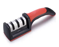 3 in 1 Manual Knife Sharpener 3 Stage Sharpening Tool for Ceramic Knife and Steel Knives-thumb1