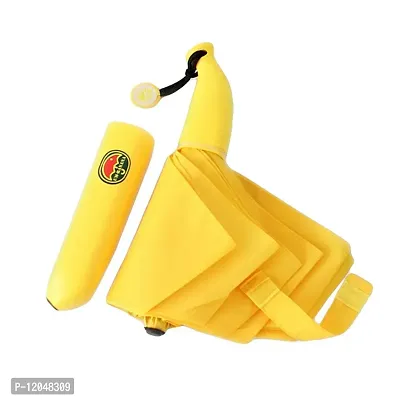 Banana Shape Folding Automatic Open Mini Umbrella (Multicolour)-thumb5