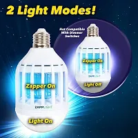 SHREVI IMPEX Bug Light-Dual LED Zapper and Insect Mosquito Repeller Killing Fly-220 V 15 W Night Light Bulb (Multicolour)-thumb1