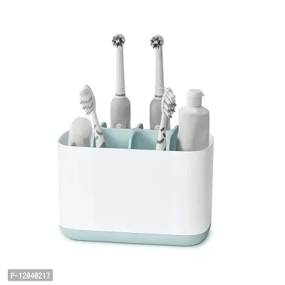 SHREVI Bathroom Easy-Store Toothbrush Caddy,Toothbrush Holders & Beautiful Design for Toothbrush Stand Large