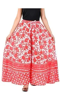 Classic Cotton Printed Palazzo for Women-thumb1