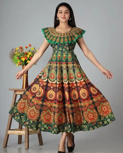 Fancy Cotton Printed Kurti