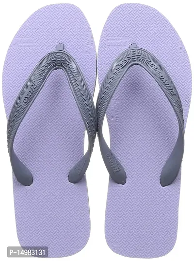 Stylish PU Purple Slip-On Solid Room Slipper For Men