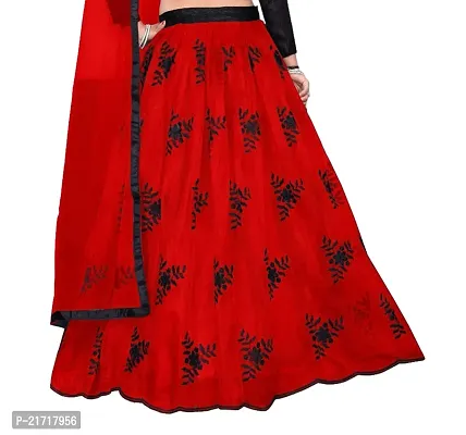 Nikudi Satin Lehenga Choli for Baby Girls Traditional Embroidered Comfortable Stylish and available in Vibrant Colors Perfect for Festivals and Special Occasions-thumb4