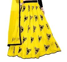 Nikudi Satin Lehenga Choli for Baby Girls Traditional Embroidered Comfortable Stylish and available in Vibrant Colors Perfect for Festivals and Special Occasions-thumb4